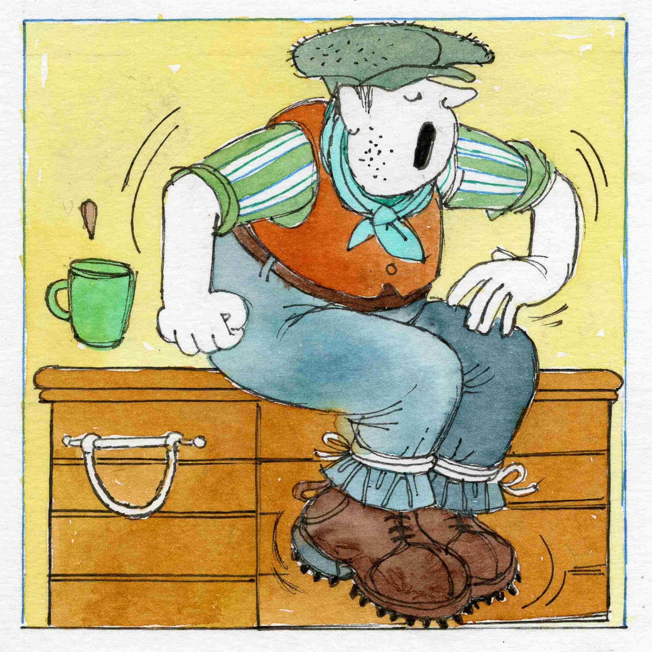 A rollicking or sentimental song sung at gatherings of farmworkers.