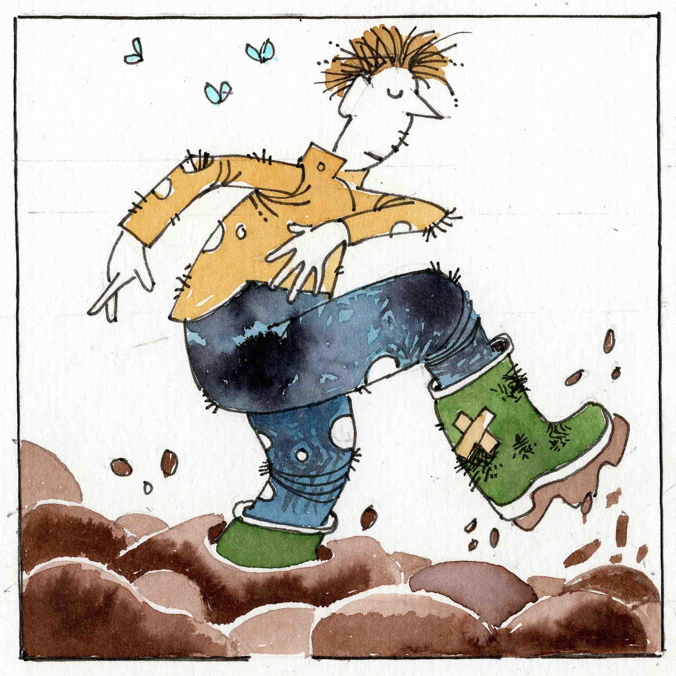 Dirty, muddy, slimy; disagreeable.