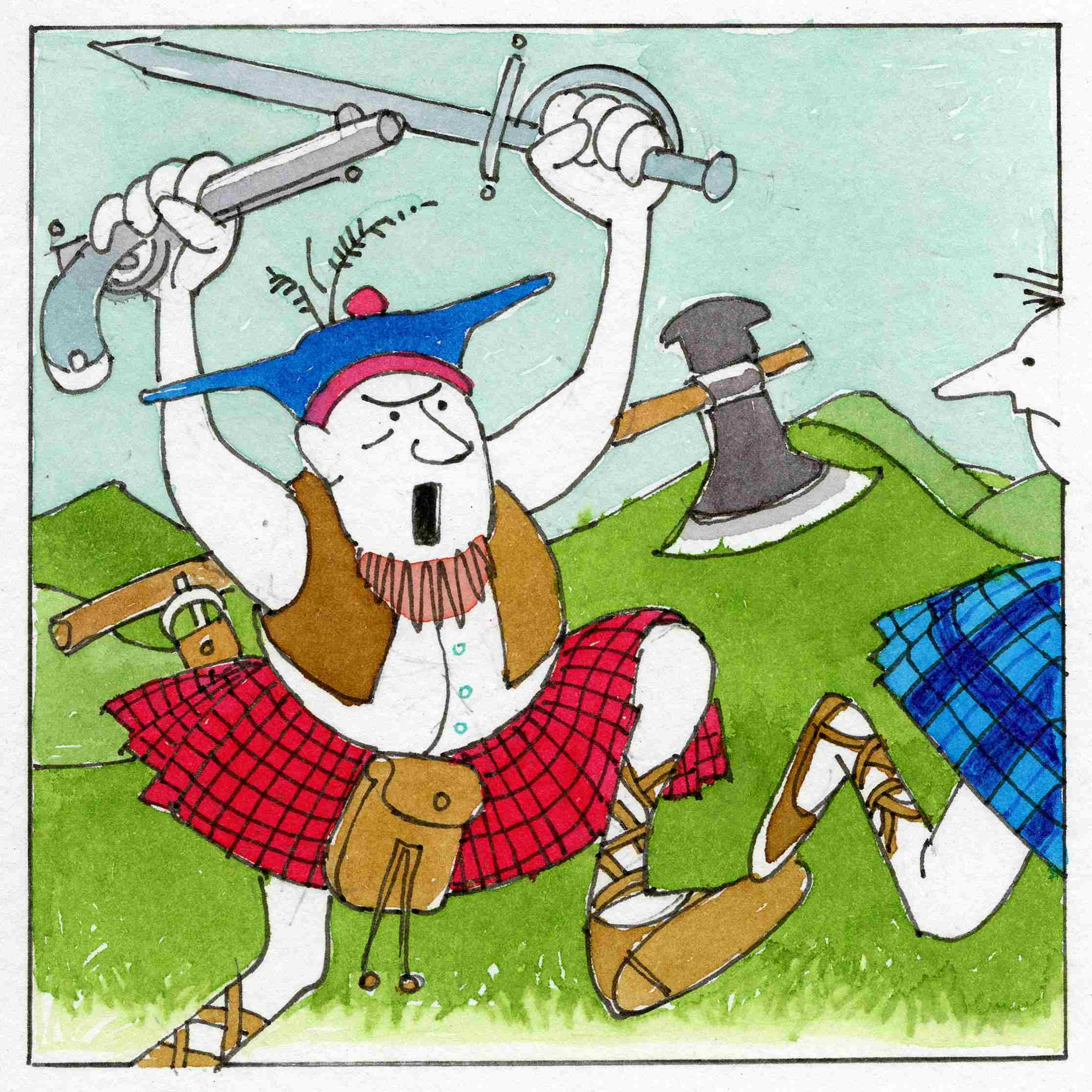 To beat up, batter.